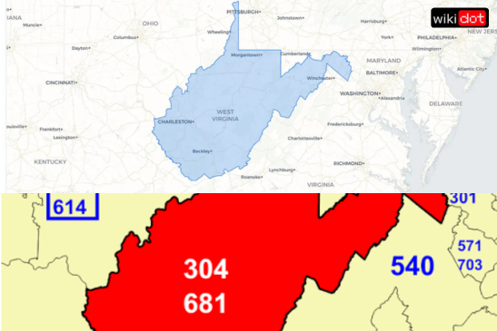 Area Code 304: West Virginia’s Telephone Code